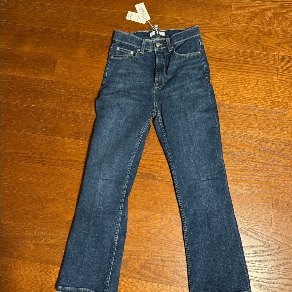 SPANX Dark Blue Women's Boot Cut Jeans